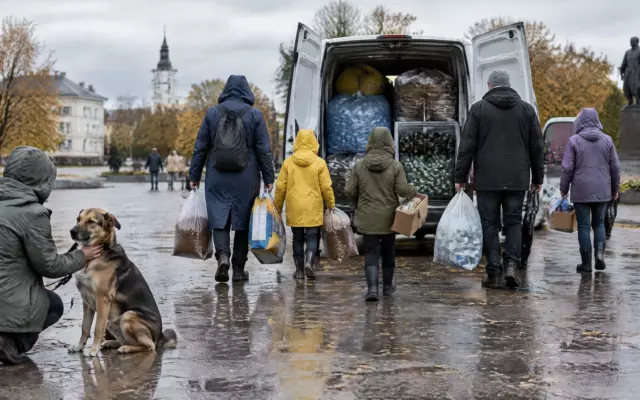 Более 400 жителей Коми сдали вторсырьё на экоакциях в Ухте и Сосногорске