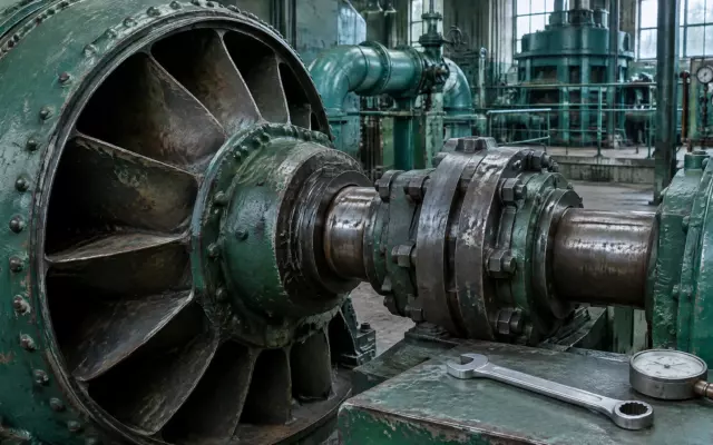 Политех вернёт к жизни две немецкие турбины 1947 года на Лужской ГЭС-2