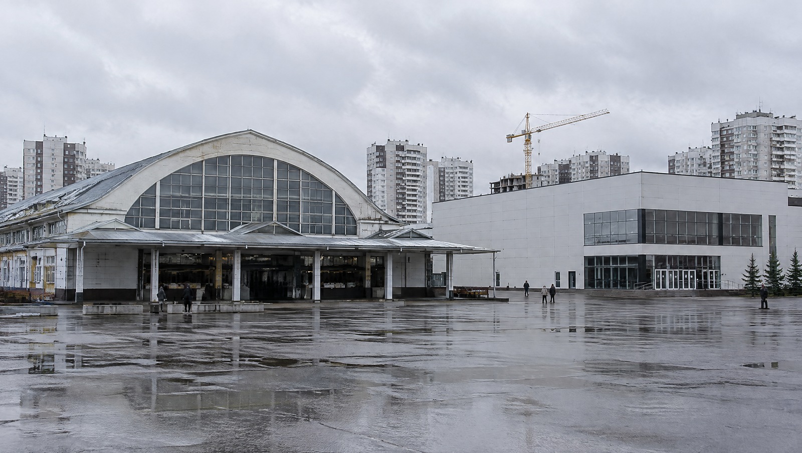 В Архангельске обсуждают проект жилого дома на месте центрального рынка