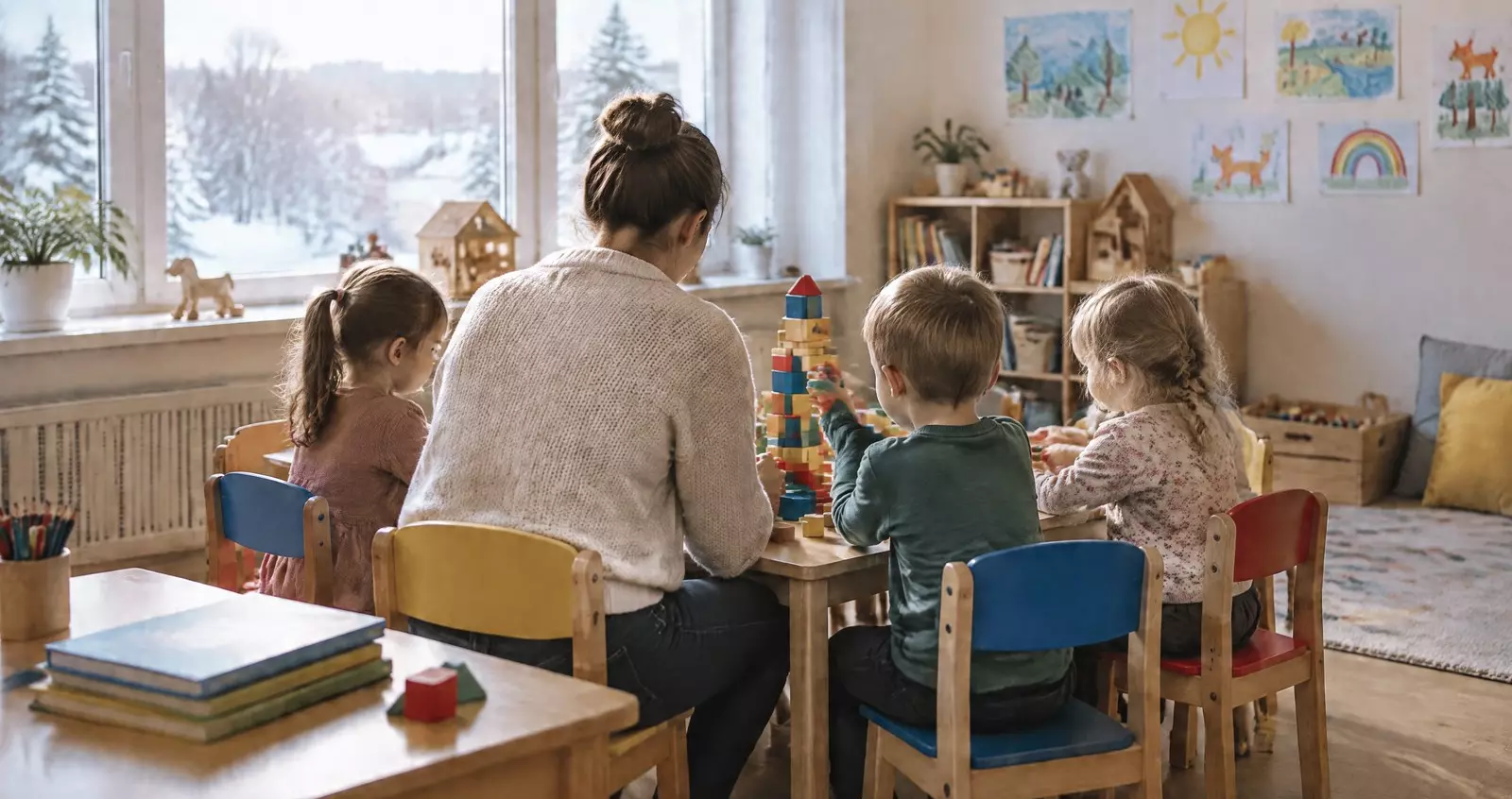 В Карелии студентам предлагают работу воспитателем в детском саду