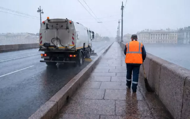 В Петербурге ищут подрядчика для уборки мостов и путепроводов почти за 655 млн рублей