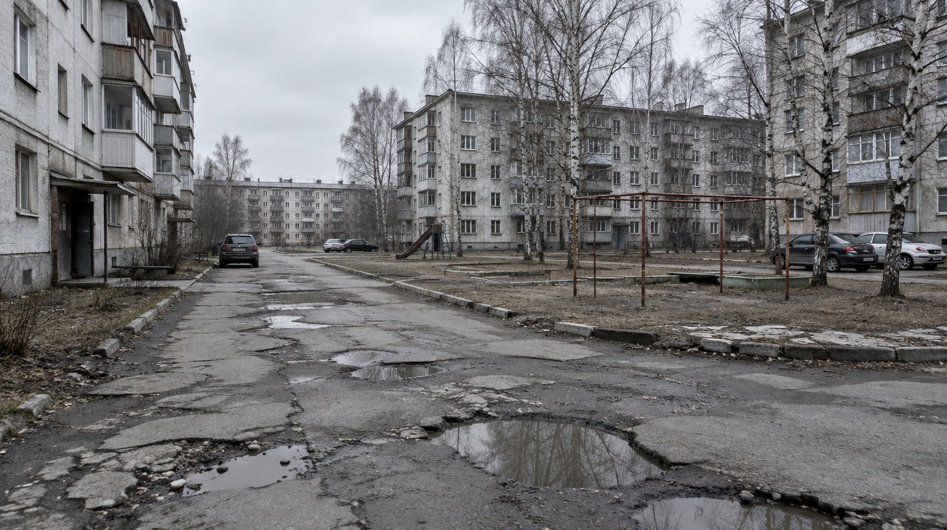 В Сыктывкаре в 2027 году не планируют ремонтировать дворы по программе